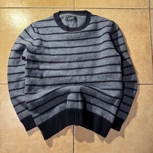 Vintage 90s grayers blue striped sweater Size S/M in mens